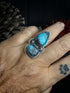 Anillo Duo Turquesas